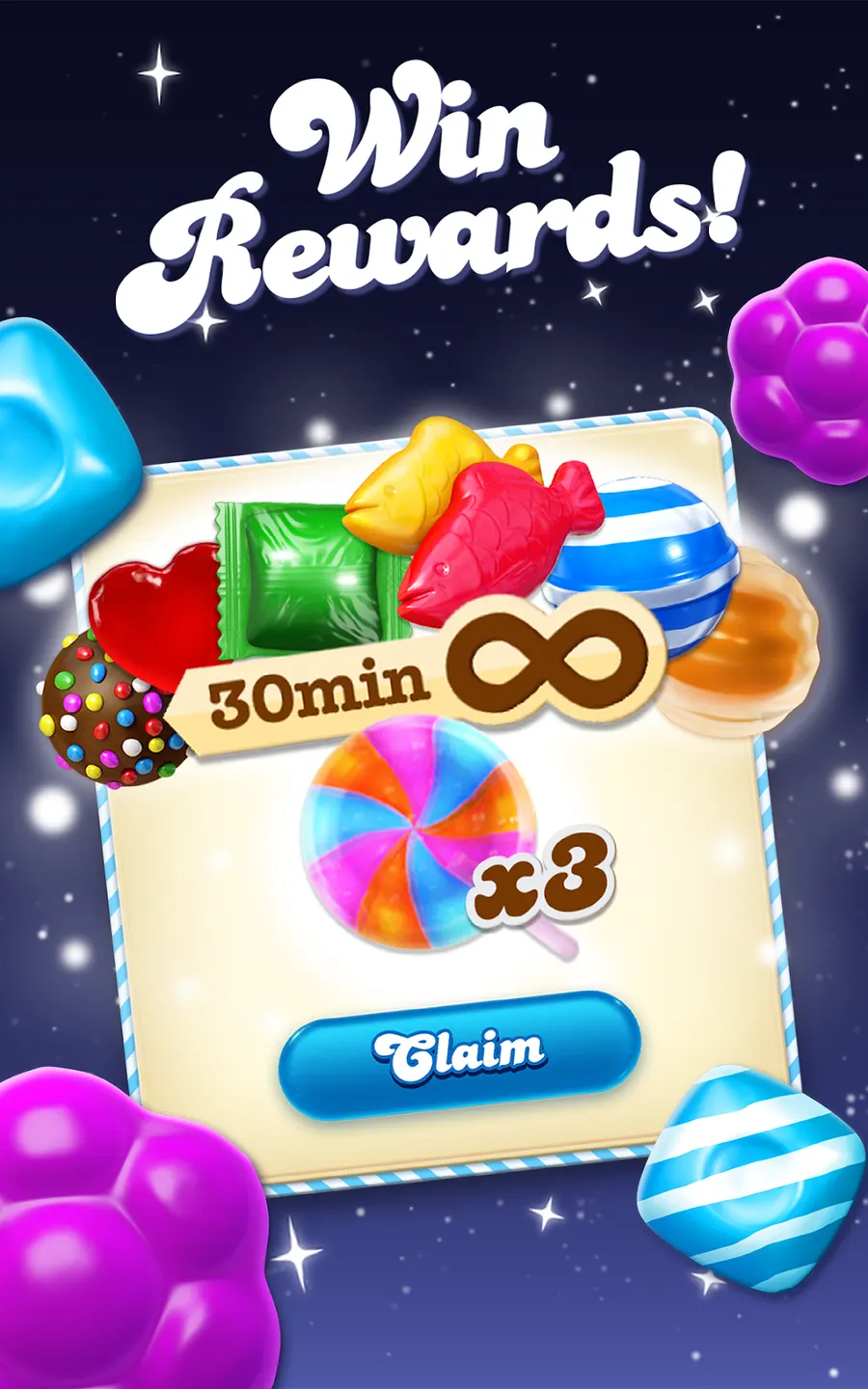 Frosting level with ice blockers over the play area
